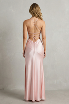 Sleeveless High Slit Maxi Dress