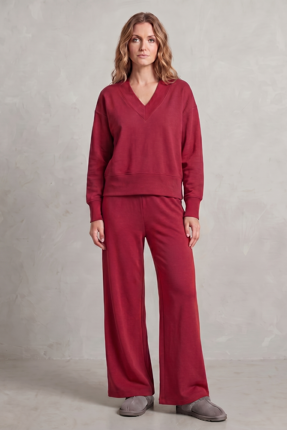 Relaxed Wide-Leg Lounge Set