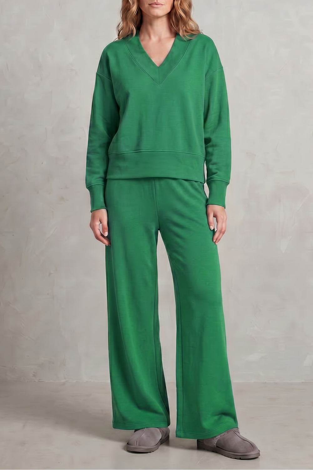 Relaxed Wide-Leg Lounge Set