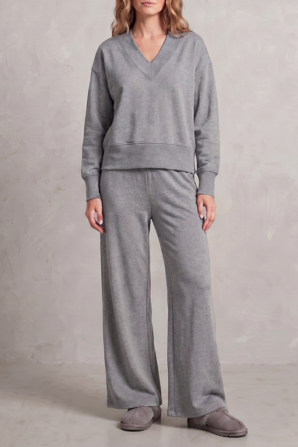 Relaxed Wide-Leg Lounge Set