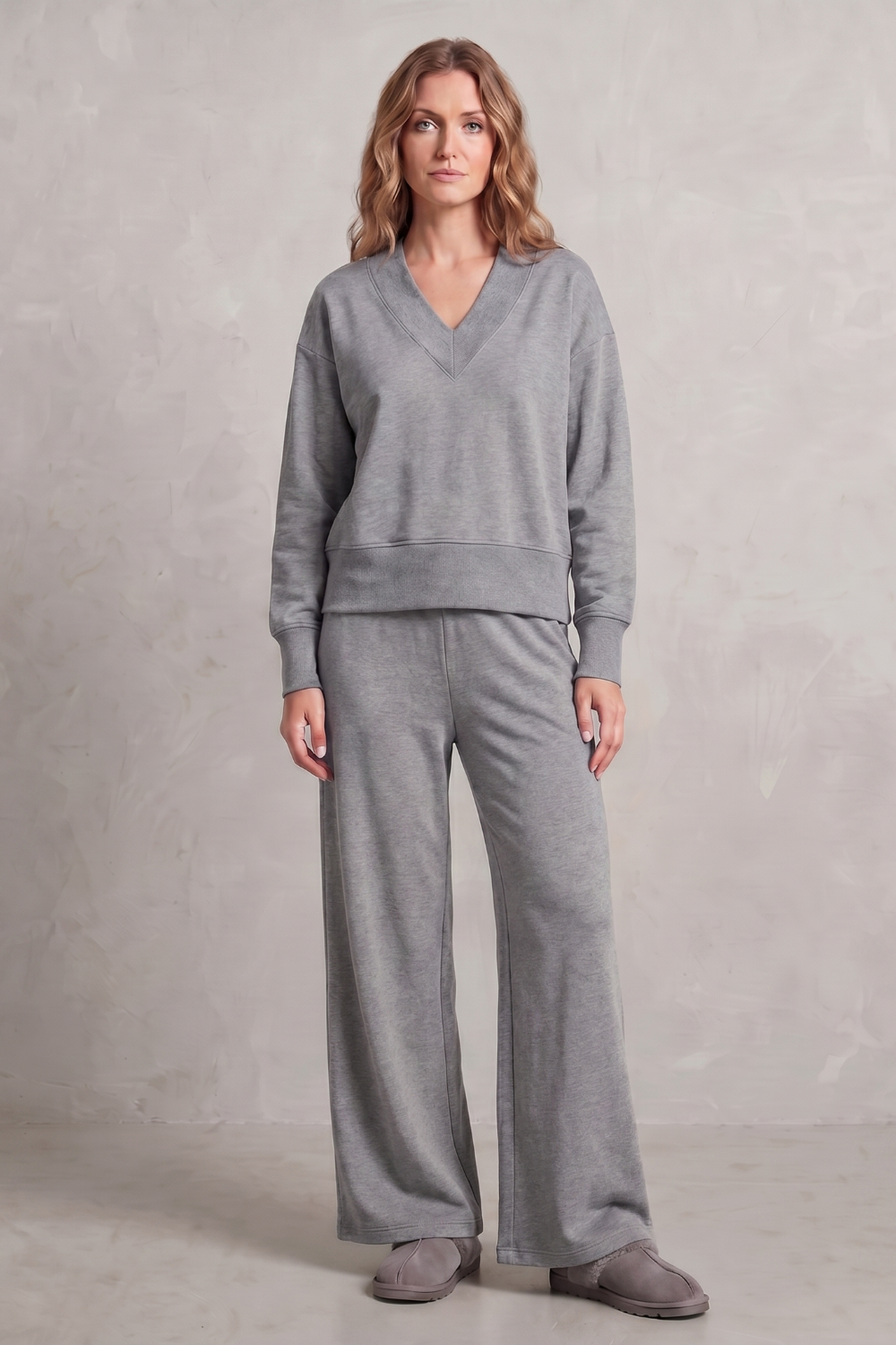 Relaxed Wide-Leg Lounge Set