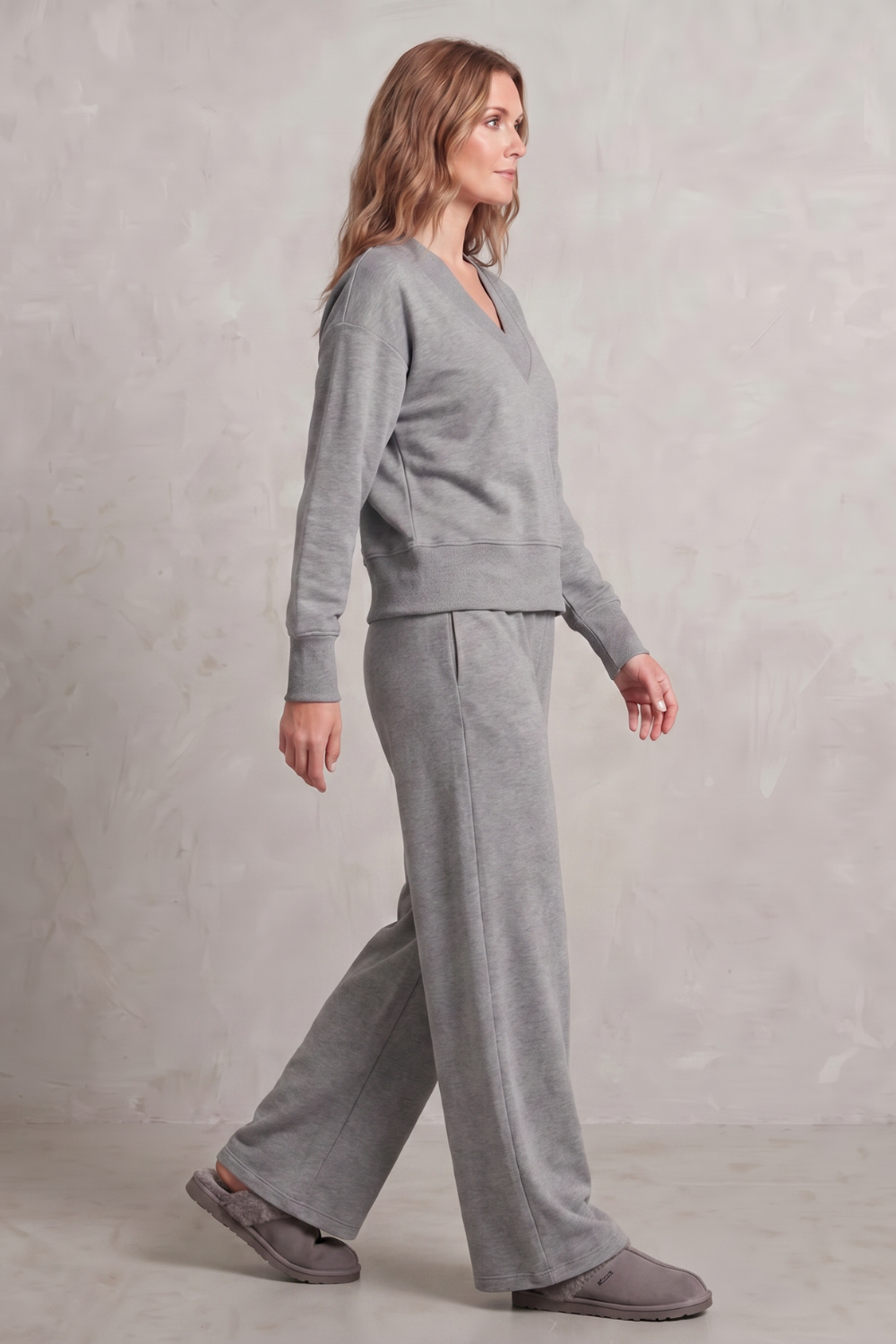 Relaxed Wide-Leg Lounge Set