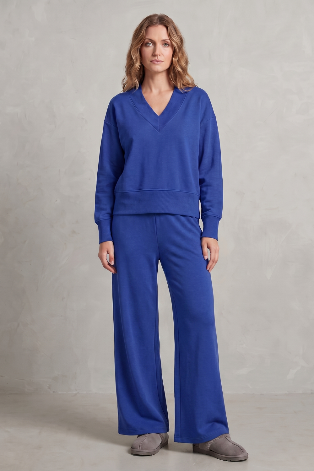 Relaxed Wide-Leg Lounge Set