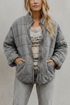 Relaxed Fit Zip Everyday Women’s Jacket