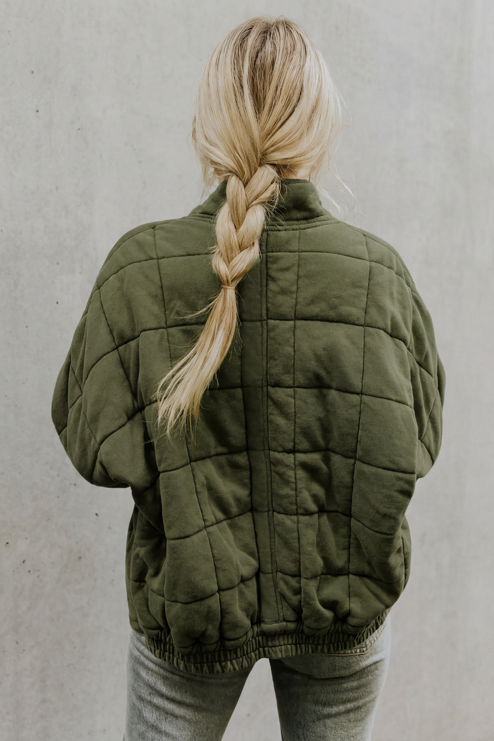 Relaxed Fit Zip Everyday Women’s Jacket
