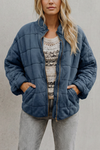 Relaxed Fit Zip Everyday Women’s Jacket