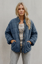 Relaxed Fit Zip Everyday Women’s Jacket
