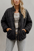 Relaxed Fit Zip Everyday Women’s Jacket
