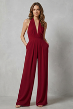 V Neck Wide-Leg Bold Summer Glamour