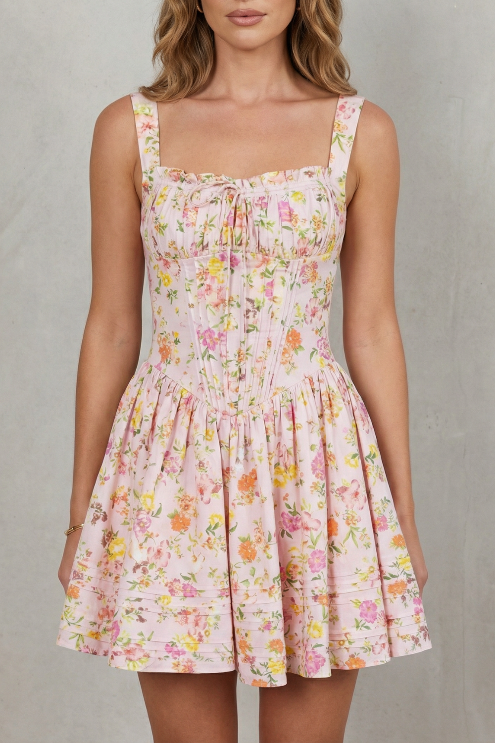 Avellina – Soft floral charm – Mini dress