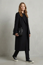 Oversized Hepburn Wool Overcoat