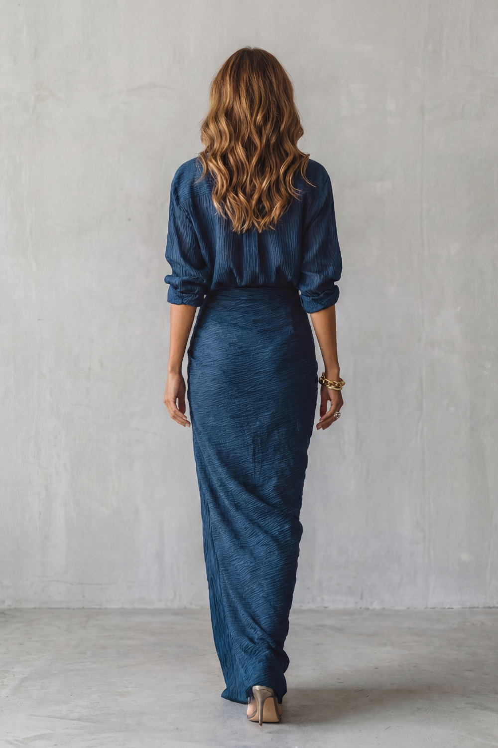 Wrap High Waist Two-Piece Set