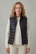 Slim Fit Zip Puffer Gilet Vest