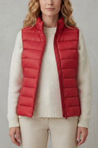 Slim Fit Zip Puffer Gilet Vest