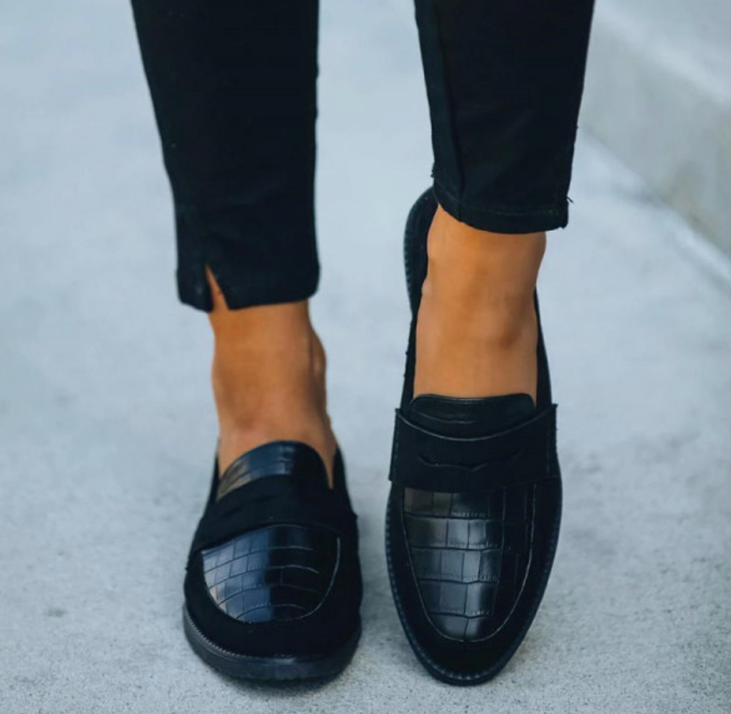 Leather Loafers Comfortable Everyday Flat