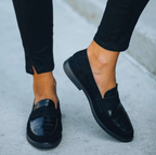 Leather Loafers Comfortable Everyday Flat