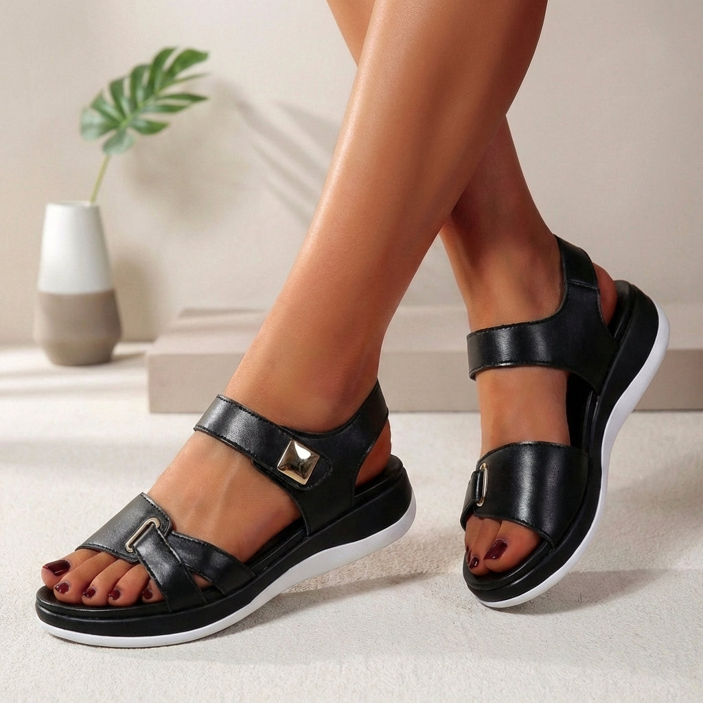 Platform Sandals Adjustable Strap Summer Holiday