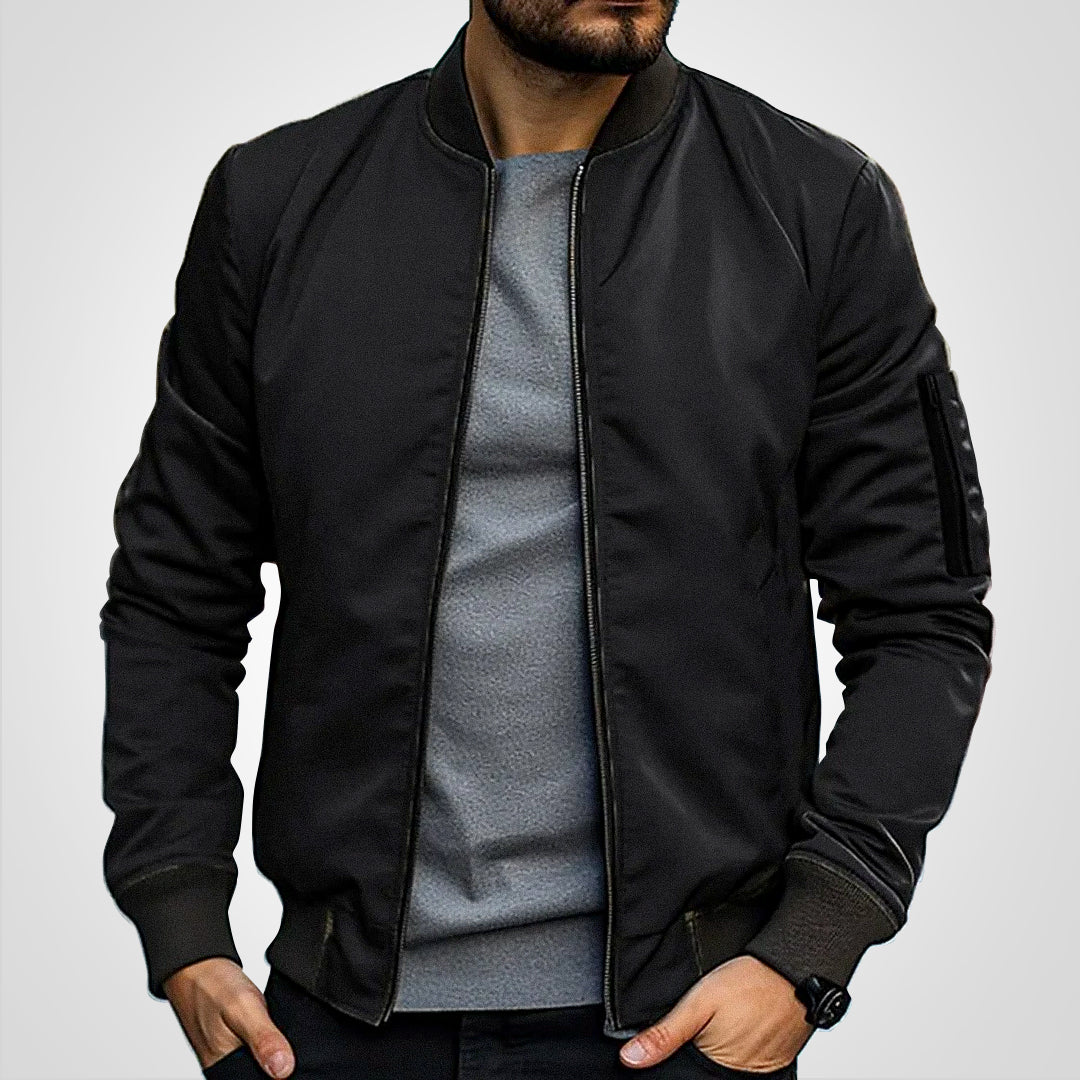 Men's Bomber Jacket Classic Cool Everyday Comfort Versatile