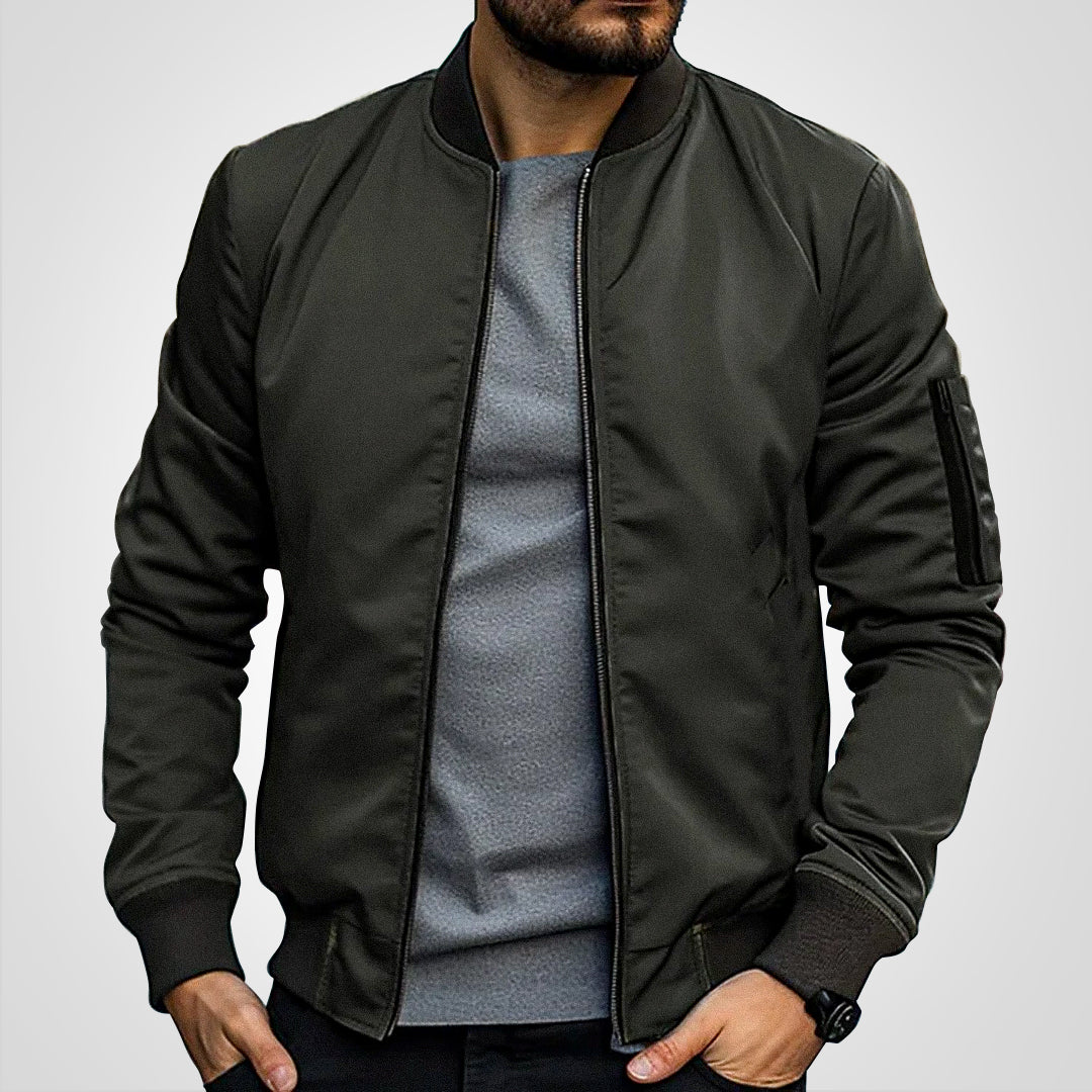Men's Bomber Jacket Classic Cool Everyday Comfort Versatile