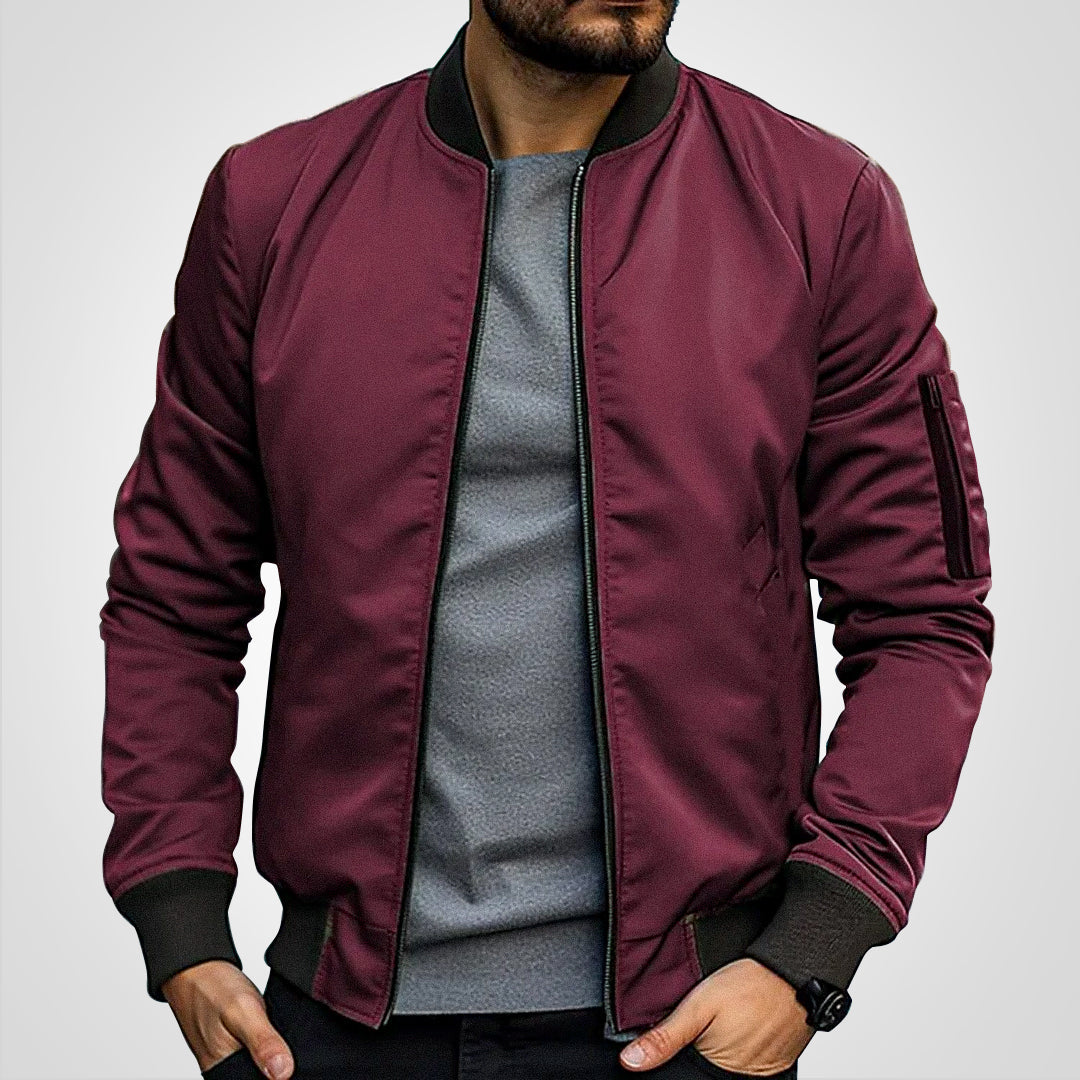 Men's Bomber Jacket Classic Cool Everyday Comfort Versatile