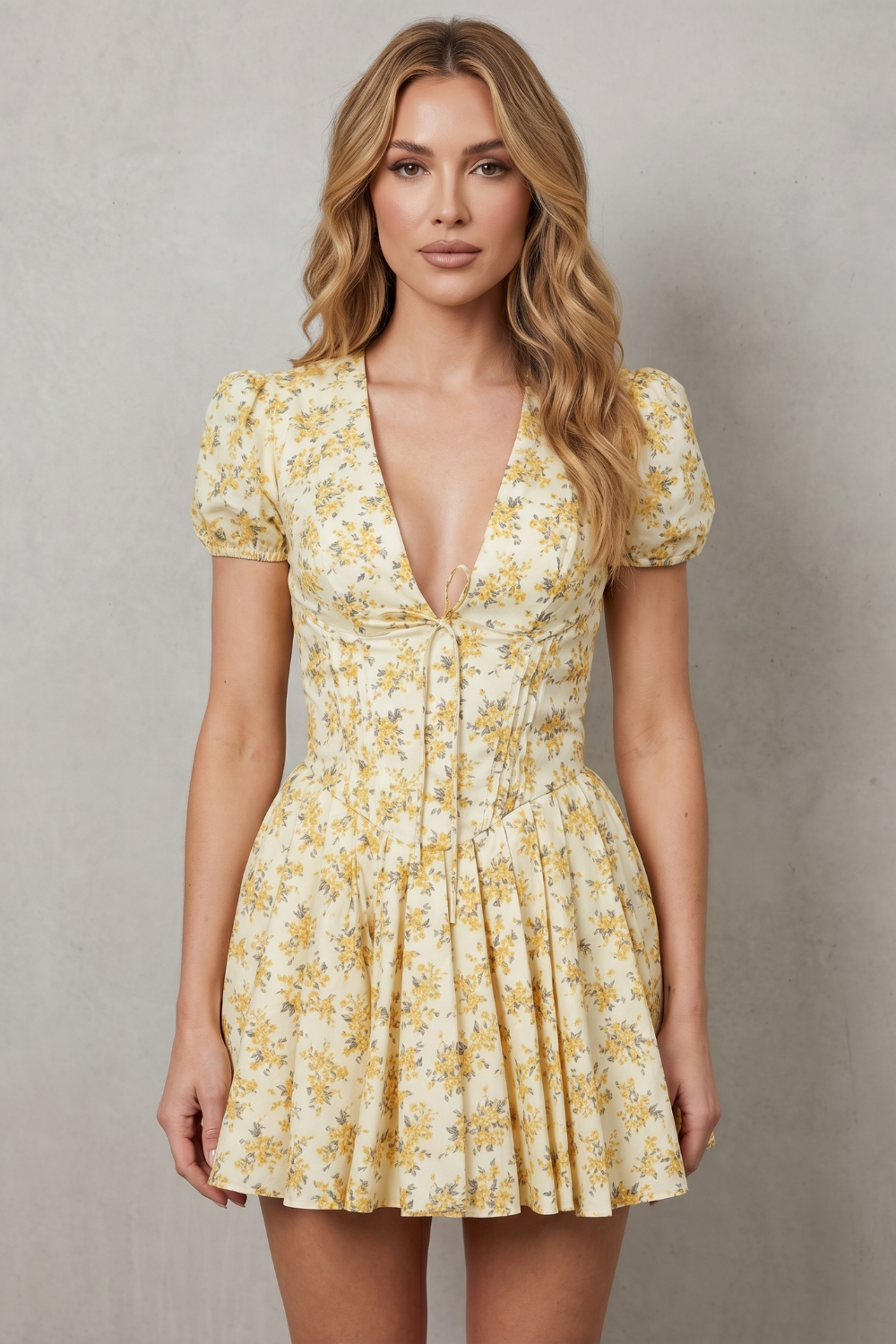 Bryavelle – Floral summer charm – Mini dress