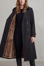Tailored Knee Length Double-Breasted Winter Coat