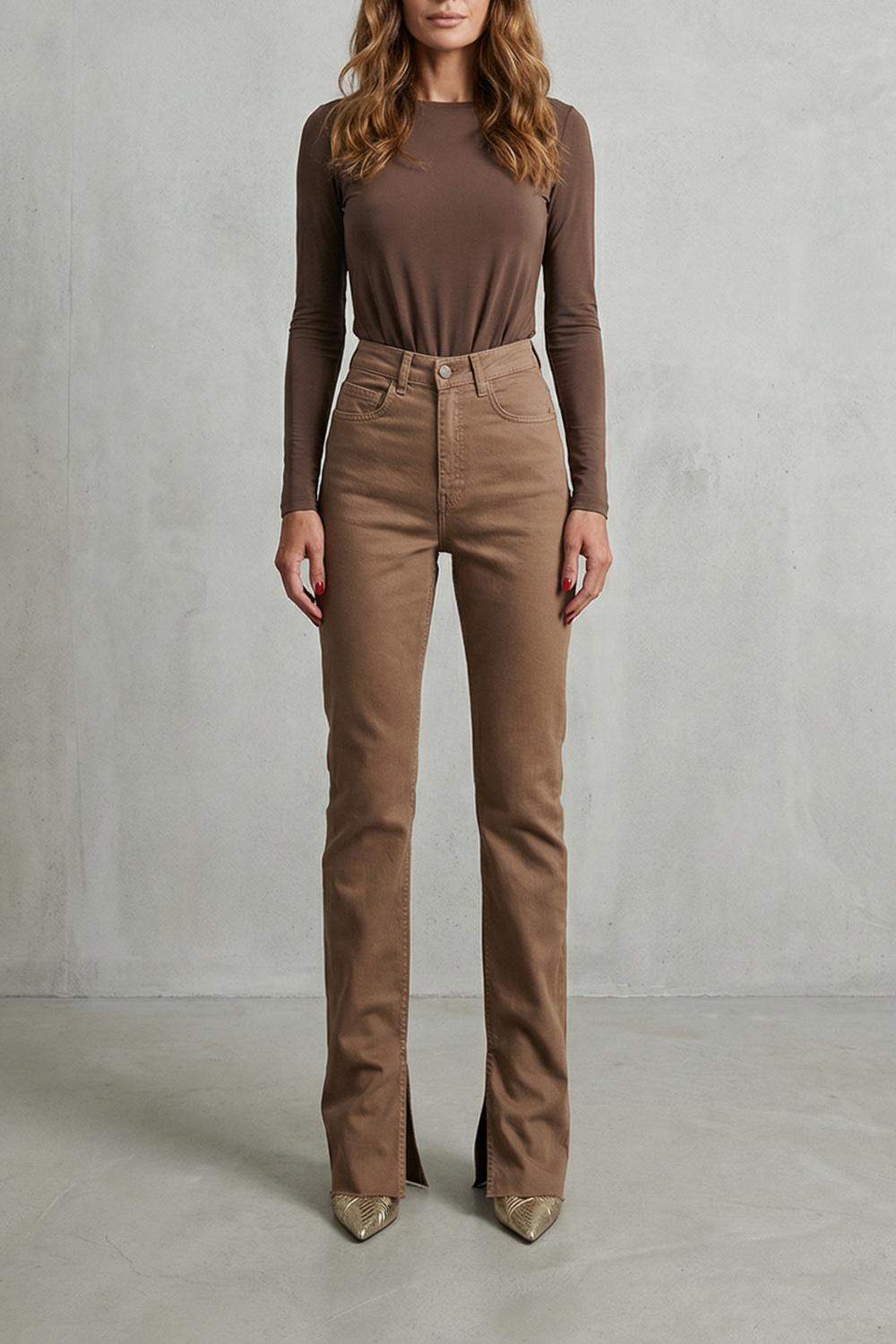 High Waist Flare Jeans