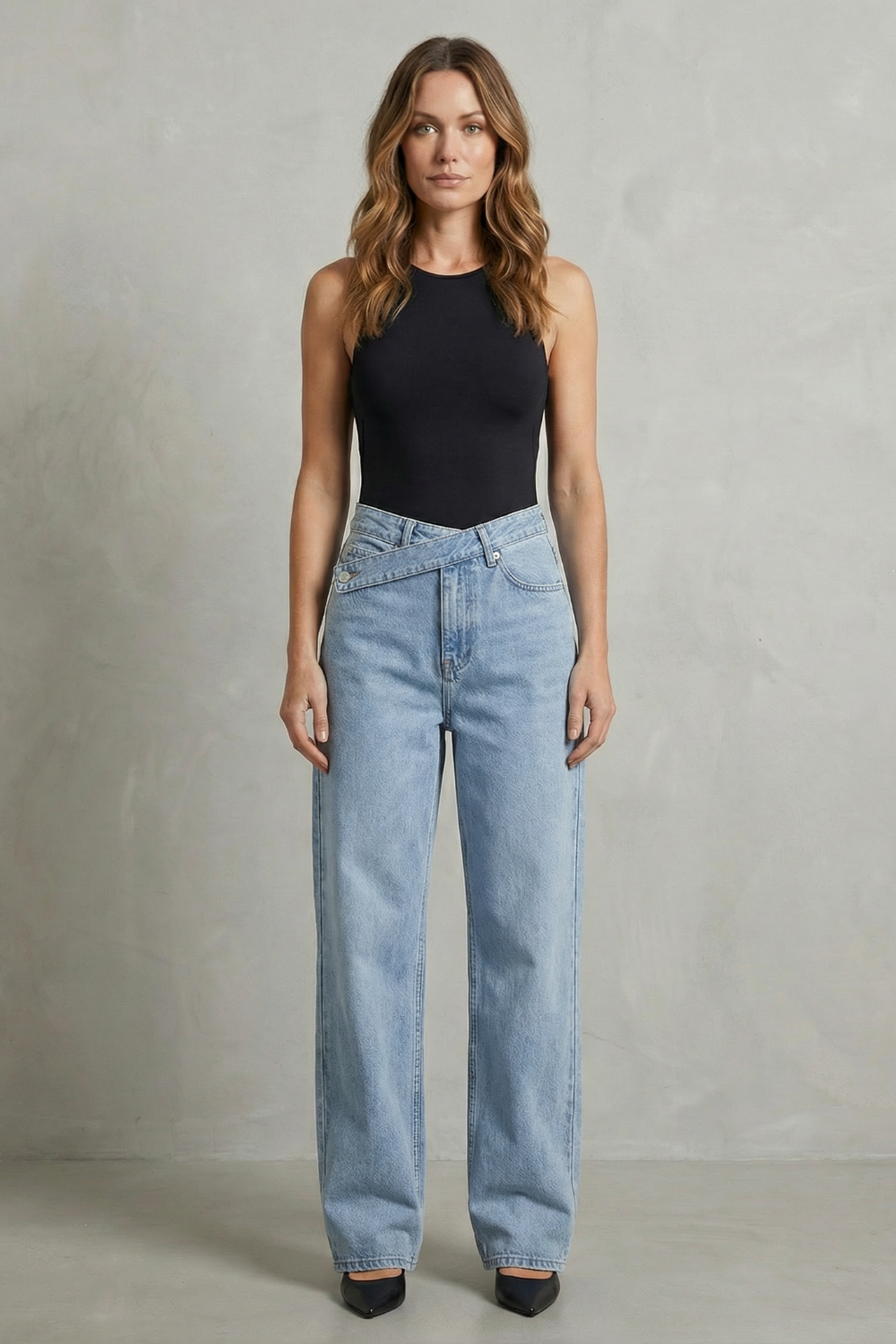 Straight-Leg Jeans