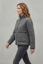 Oversized Zip Puffer Jacket