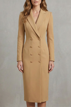 Long Sleeve Bodycon Executive Elegance For Power Dressing