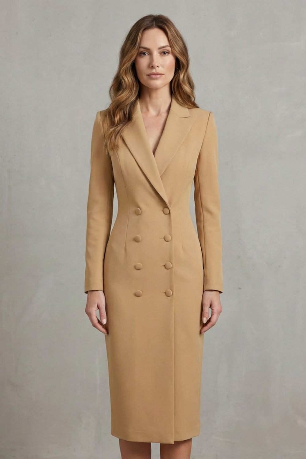 Long Sleeve Bodycon Executive Elegance For Power Dressing
