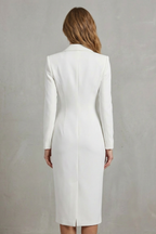 Long Sleeve Bodycon Executive Elegance For Power Dressing