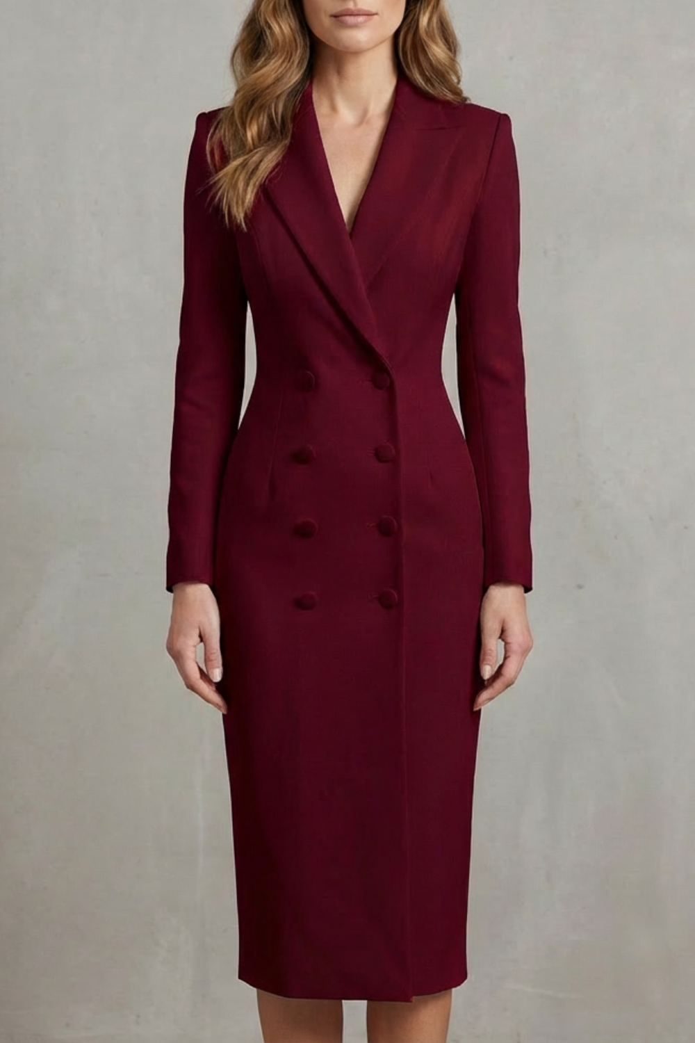 Long Sleeve Bodycon Executive Elegance For Power Dressing