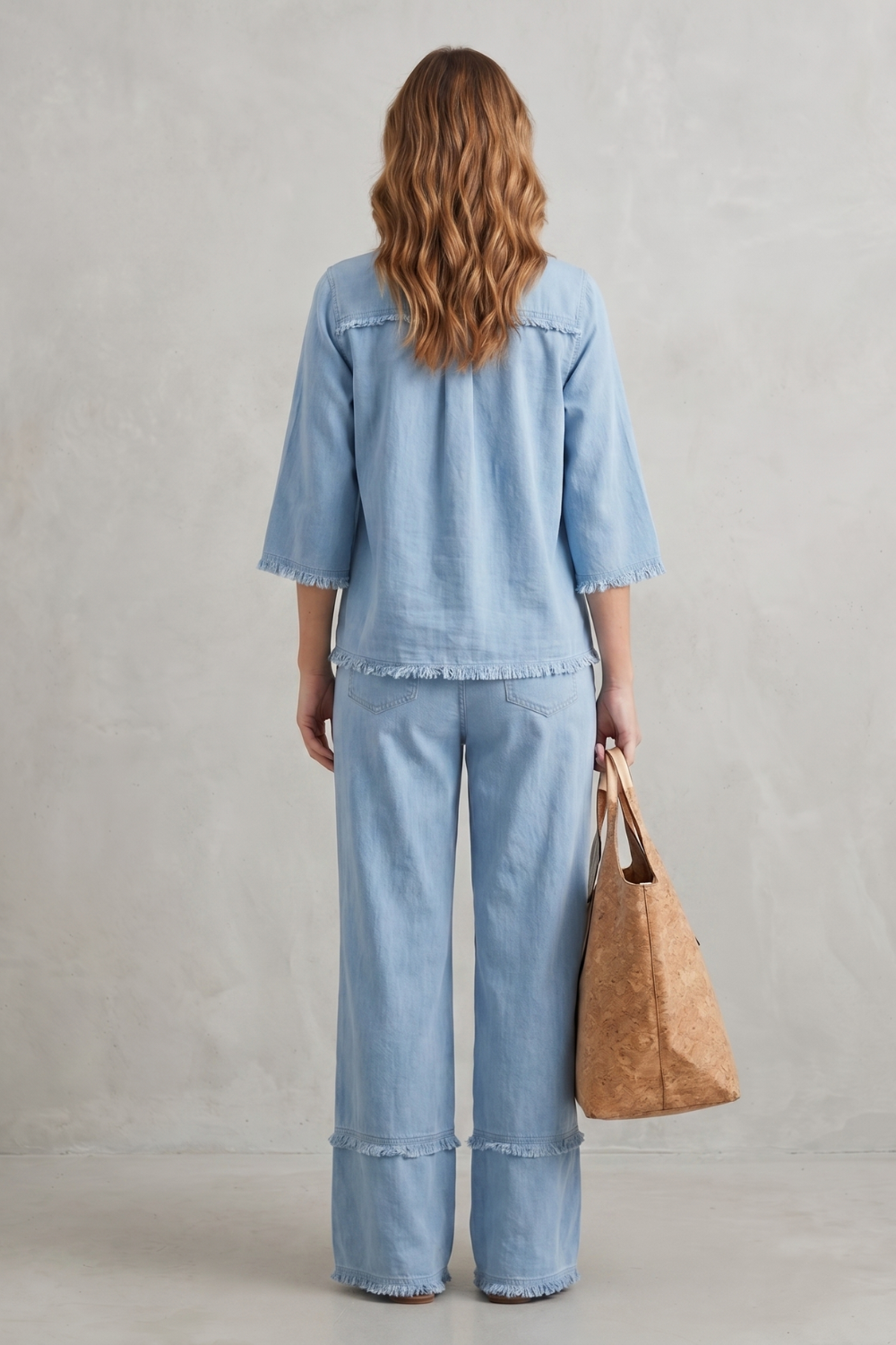 Celestine – Relaxed linen-inspired style – Trouser set