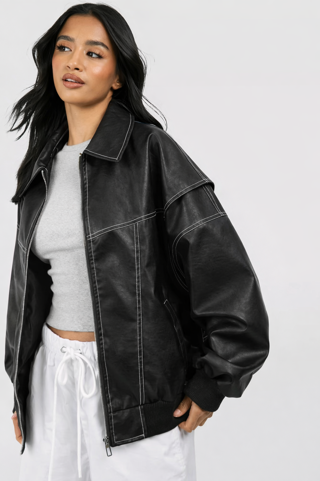 LUCY ESSENTIAL LEATHER JACKET - BUY 1 GET 1 FOR FREE + FREE GIFT!