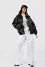 LUCY ESSENTIAL LEATHER JACKET - BUY 1 GET 1 FOR FREE + FREE GIFT!