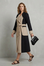 Hepburn Style Elegant Overcoat