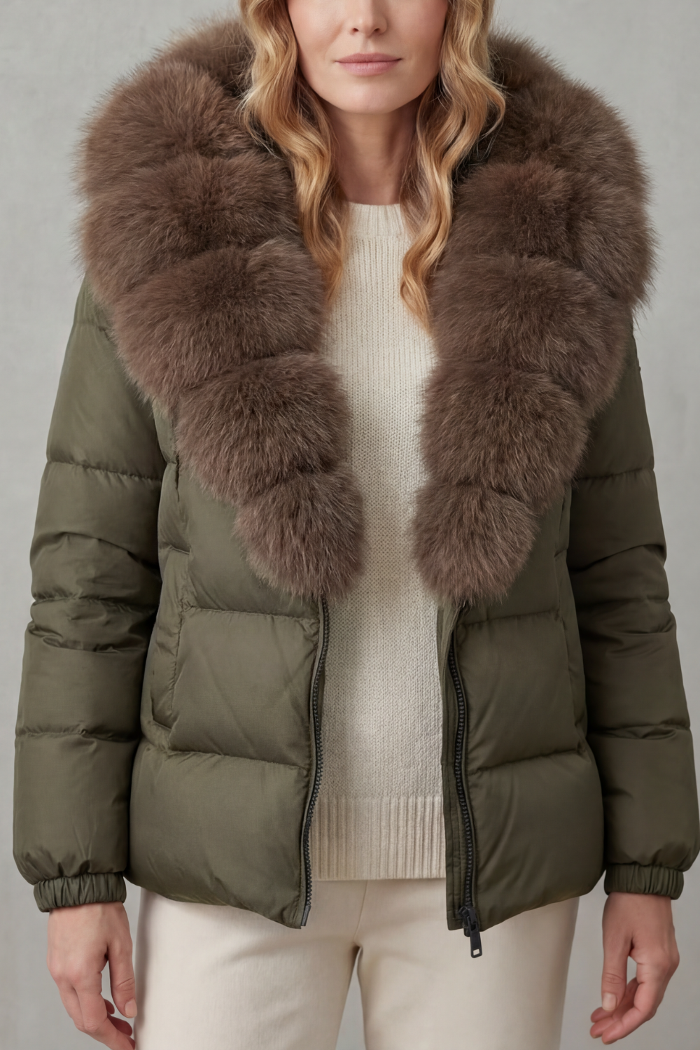 Oversized Warm Women’s Puffer Jacket