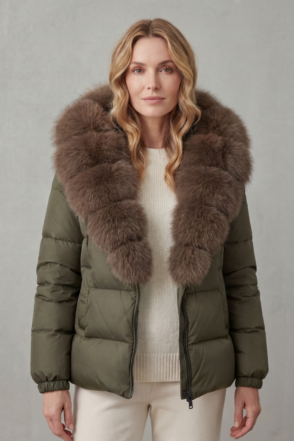 Oversized Warm Women’s Puffer Jacket