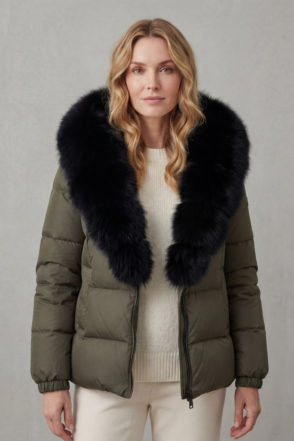 Oversized Warm Women’s Puffer Jacket