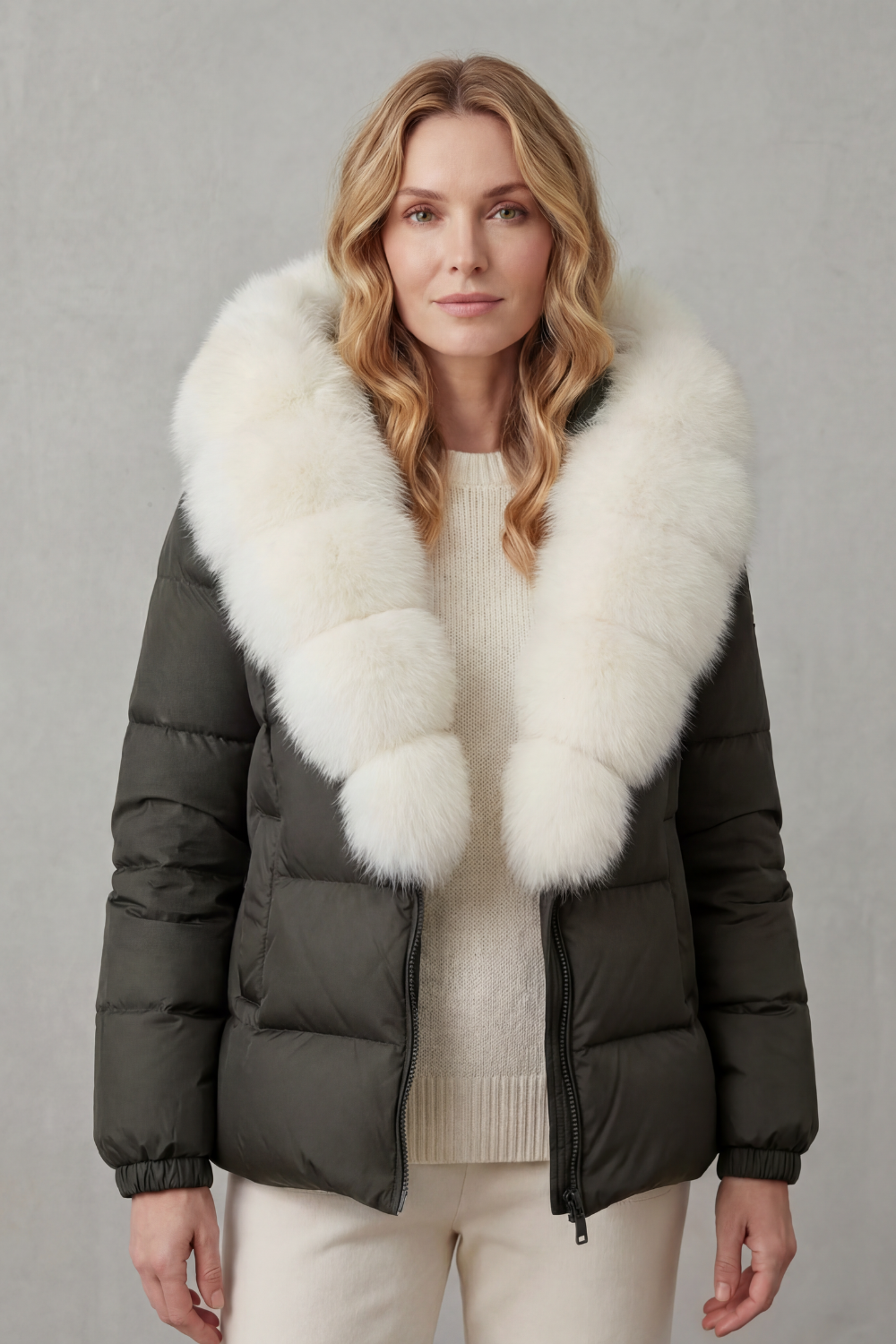 Oversized Warm Women’s Puffer Jacket