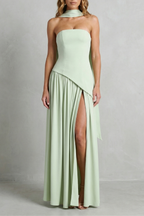 Strapless Formal Gown