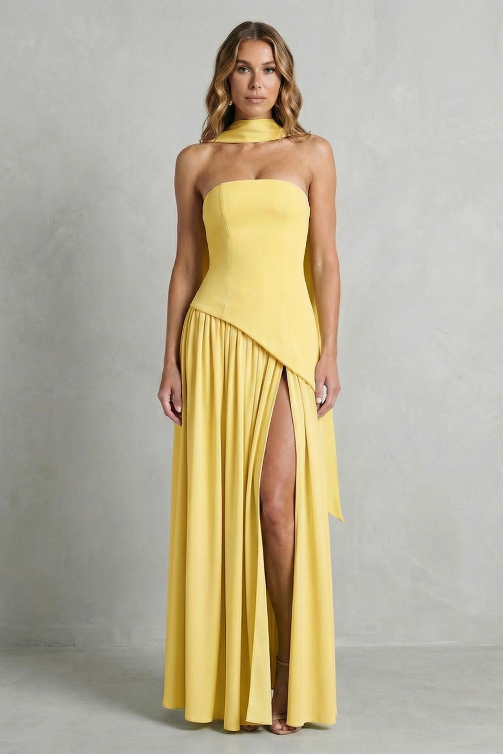Strapless Formal Gown