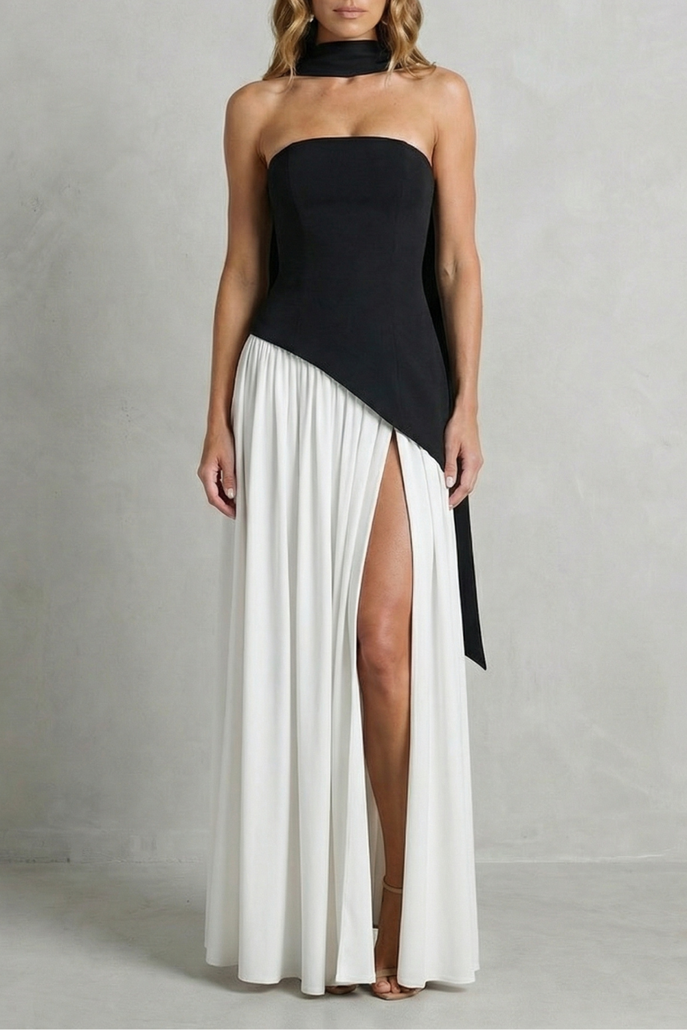 Strapless Formal Gown