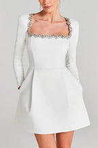 Azzoura — Velvet Mini with a Subtle Sheen for a Chic Look