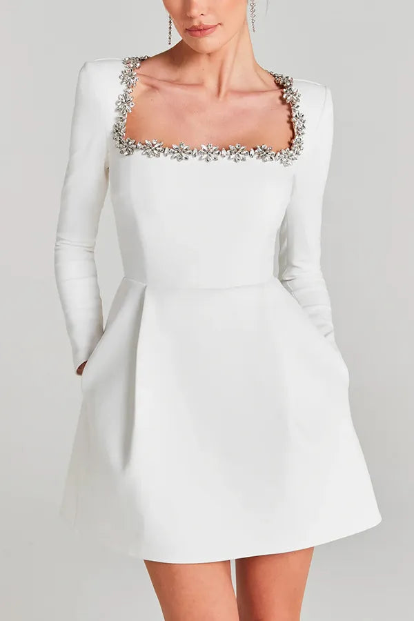 Azzoura — Velvet Mini with a Subtle Sheen for a Chic Look