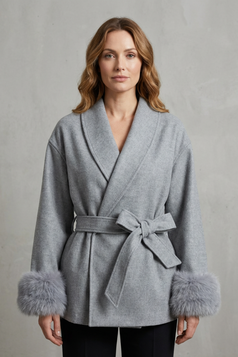 Wrap Woolen Coat