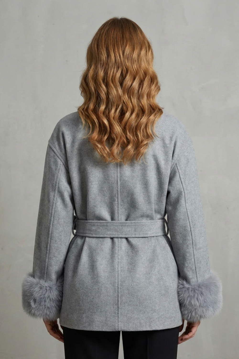 Wrap Woolen Coat