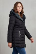Oversized Zip Winter Parka Coat