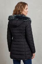 Oversized Zip Winter Parka Coat